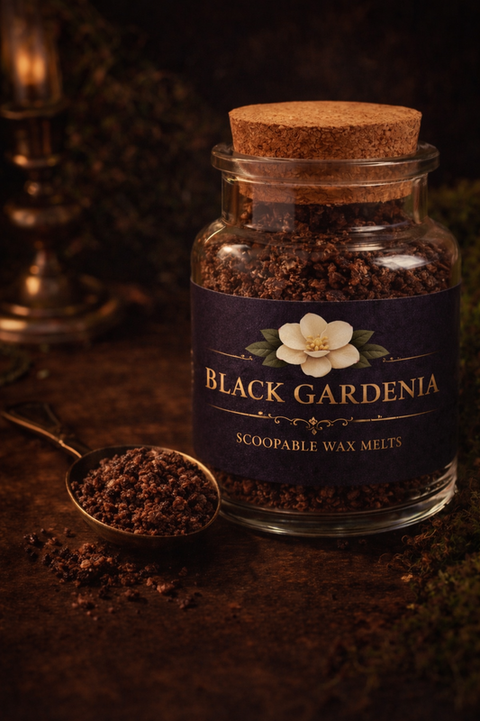 Woodland Crumble
Scoopable wax melts + candle decorating crumble